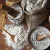 Sugar and flour