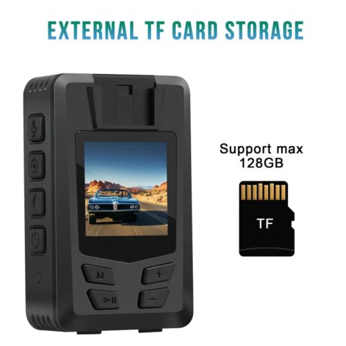 high definition mini digital camera 1080p night vision 14 hours recording for gaming and driving - Image 5