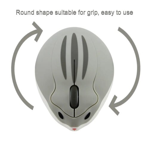 cute 2.4g wireless optical mouse in adorable hamster design for kids and laptops - Image 4