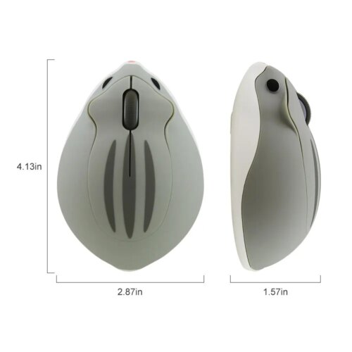 cute 2.4g wireless optical mouse in adorable hamster design for kids and laptops - Image 6