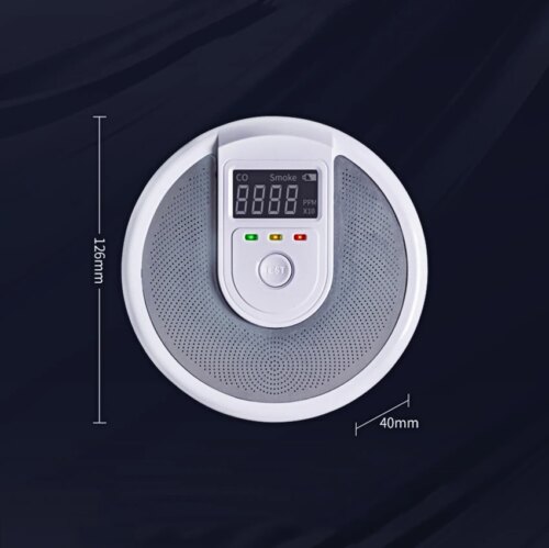 2 in 1 independent smoke and carbon monoxide detector for home office and school safety - Image 7