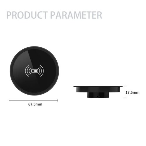 fast 100w wireless desktop charger for iphone samsung huawei xiaomi with charging indicator and holder - Image 7