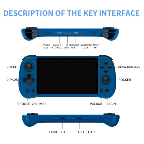 portable 55 inch gaming device with 30000 retro games perfect gift for kids - Image 6