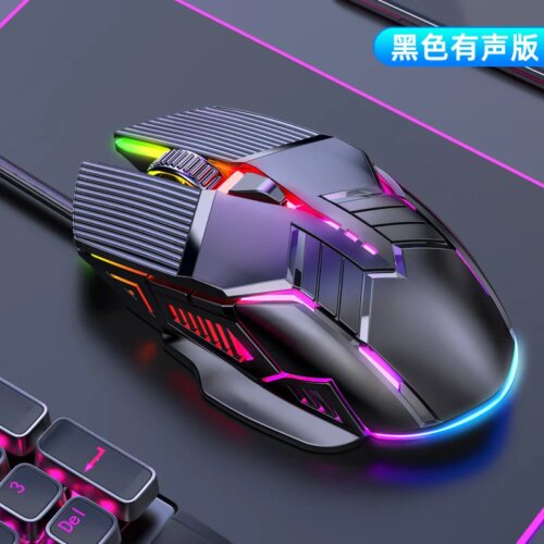 ergonomic wired gaming mouse 3200dpi with rgb lighting and silent buttons for pc and laptop - Image 6