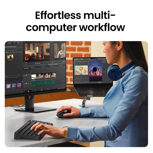 hyper-fast scroll wireless mouse with bluetooth 54 ergonomic design 5000dpi for laptops and tablets - Image 7