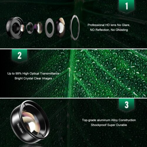 100mm macro phone lens for iphone and samsung smartphones perfect for stunning close-up photography - Image 5