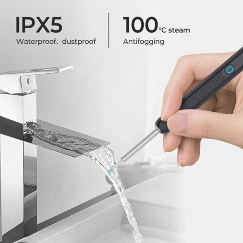 wireless smart visual ear cleaner 1080p otoscope ear wax removal tool for ios and android - Image 7