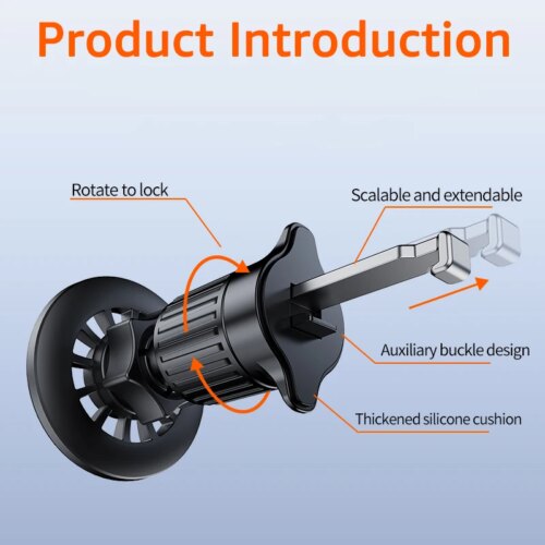 magnetic phone holder for magsafe compatible with iphone 15 14 13 xiaomi samsung and huawei - Image 6