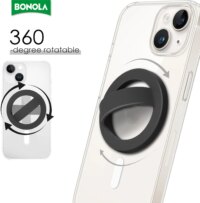 magnetic silicone phone holder for iphone and samsung universal loop grip stand in various colors