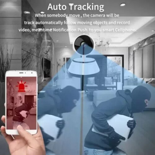 8mp wifi security camera with night vision and motion detection for indoor baby monitoring - Image 4