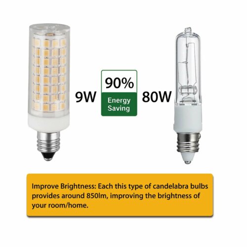 dimmable 9w led corn bulbs with 102 leds replace 80w halogen for home lighting - Image 5