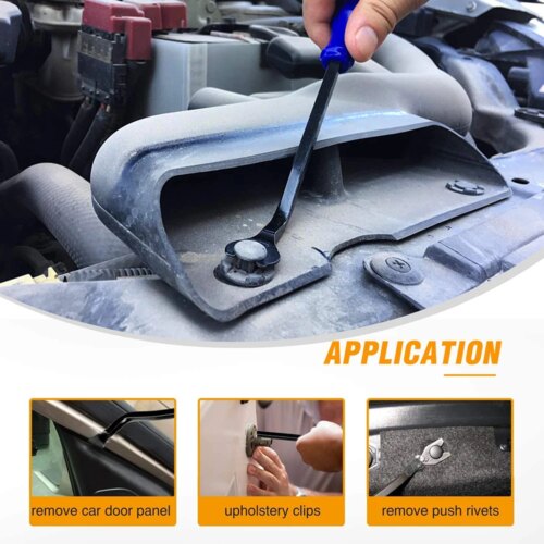 automobile audio video dashboard removal kit with prying tools for effortless installation and repair - Image 7