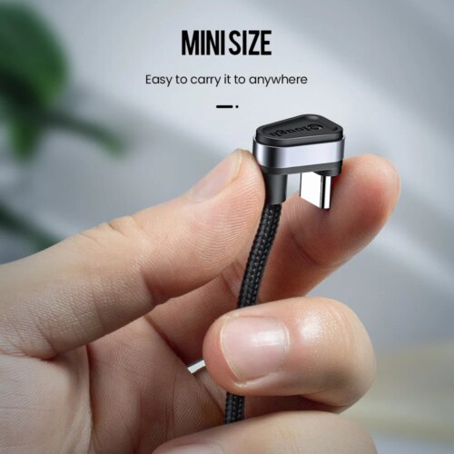 Elough USB Type C Cable For Samsung Xiaomi mi Redmi USB C Cable 2.4A Fast Phone Charging Data Cord Type C 180 Degree USB C Cable - Image 7