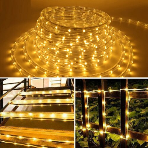 led neon strip light waterproof rainbow tube for christmas outdoor party decoration 220v 110v - Image 4