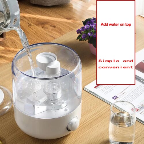 ultrasonic aroma diffuser and humidifier for home office with essential oils and mist function - Image 4
