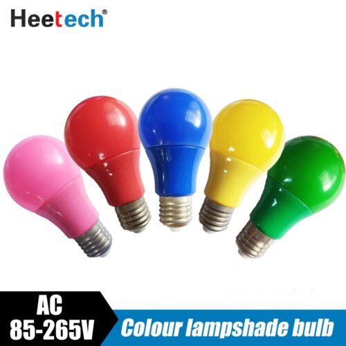 vibrant e27 colorful led bulb lamp for party and home decor lighting options - Image 3