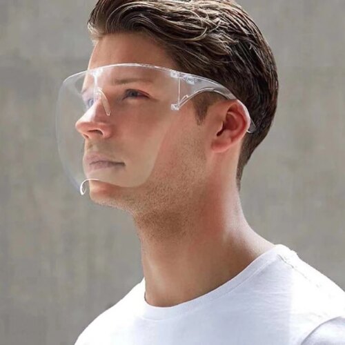 colorful unisex face shield eye protection mask anti spray sun guard goggles for outdoor use - Image 3