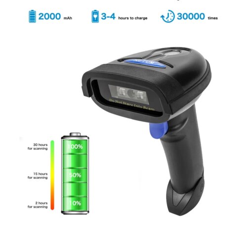 efficient bluetooth wireless barcode scanner with high optical resolution and fast scanning speed - Image 7