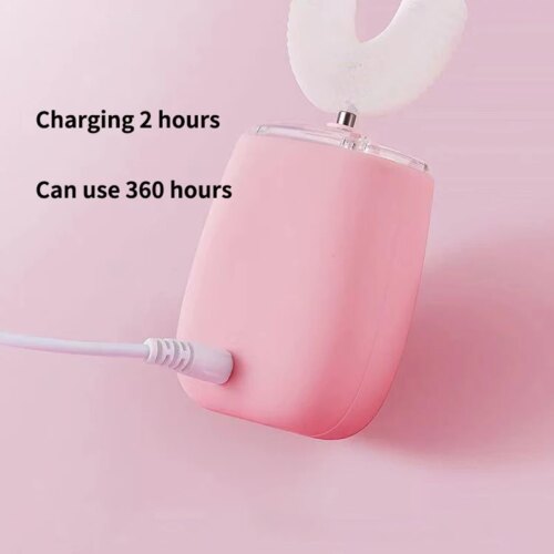 360 degrees automatic sonic electric toothbrush for kids and adults with whitening and deep cleaning modes - Image 6