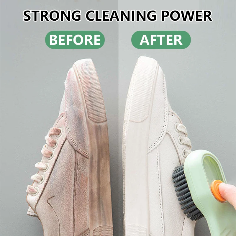 multifunctional soft bristled cleaning brush for shoes and clothes eco-friendly and effective 2pcs set - Image 5