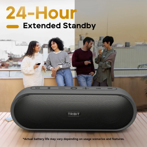 30w portable bluetooth speaker with ipx7 waterproof design for 24 hours playtime outdoors - Image 4