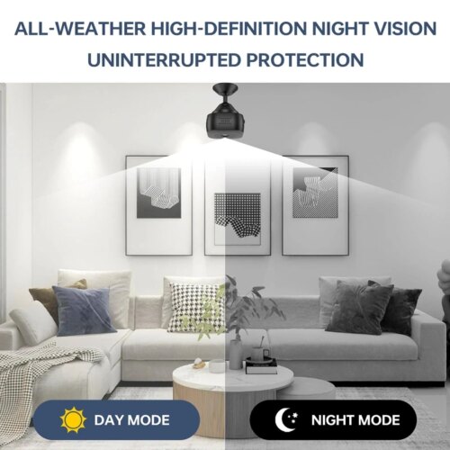 portable mini smart camera with 1080p full hd remote monitoring and 64gb memory for home security - Image 7