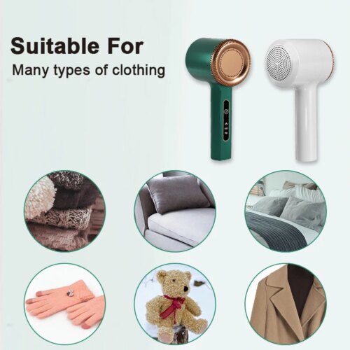 rechargeable electric lint remover for clothing and blankets hair ball trimmer and fuzz shaver - Image 7