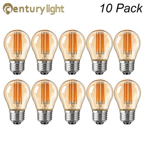 vintage dimmable edison led globe bulb warm white light 4w 6w perfect for pendant lighting