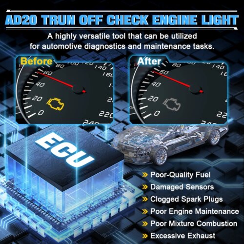 bluetooth obd2 diagnostic tool for engine fault code reading and live data analysis 2025 - Image 6