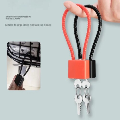 portable safety anti-theft cable lock for outdoor use available in multiple lengths and colours - Image 7