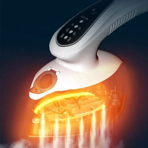 compact quick-heat 1000w hand garment iron steamer for effortless travel and home use - Image 6