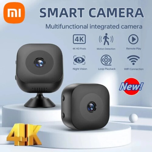 portable mini smart camera with 1080p full hd remote monitoring and 64gb memory for home security - Image 3