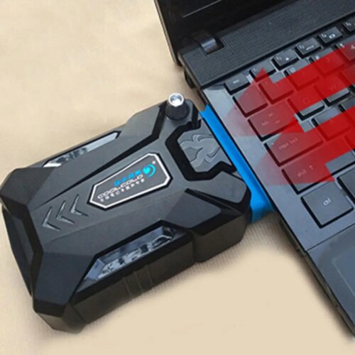 portable usb laptop cooler fan with air extraction cooling pad for all laptops