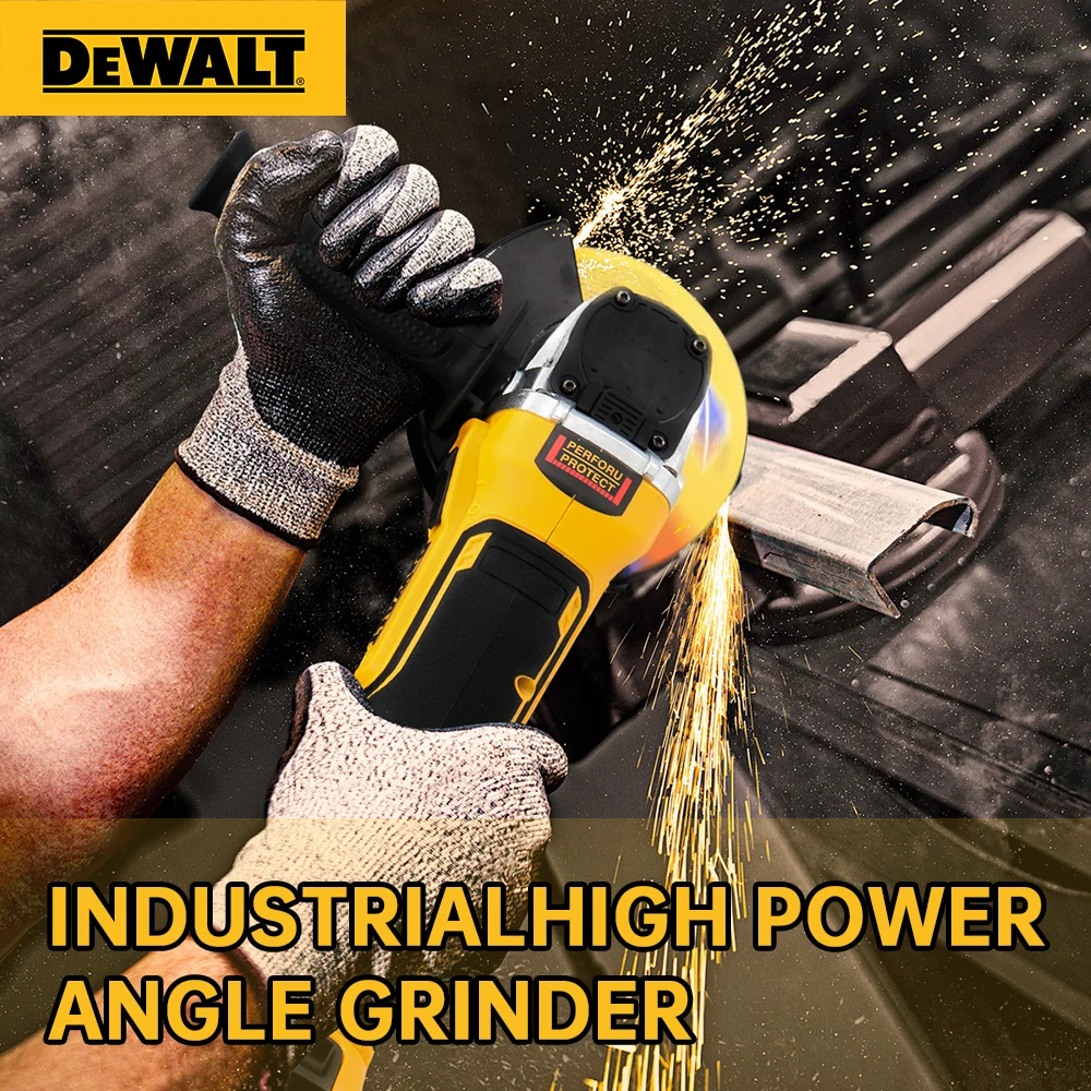 cordless brushless angle grinder for polishing and cutting with 20V battery power tool - Image 4