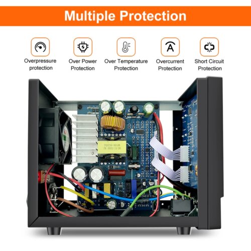 adjustable dc power supply 30v 5a voltage regulator with digital display for laboratory use - Image 6