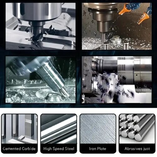 7pcs high speed steel center drill bits set for precise metal drilling and lathe use - Image 6