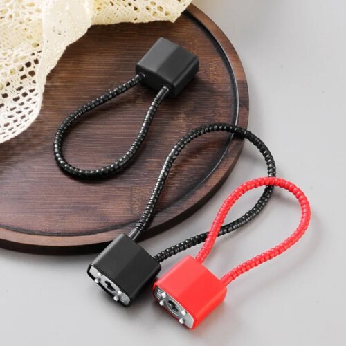 portable safety anti-theft cable lock for outdoor use available in multiple lengths and colours - Image 6