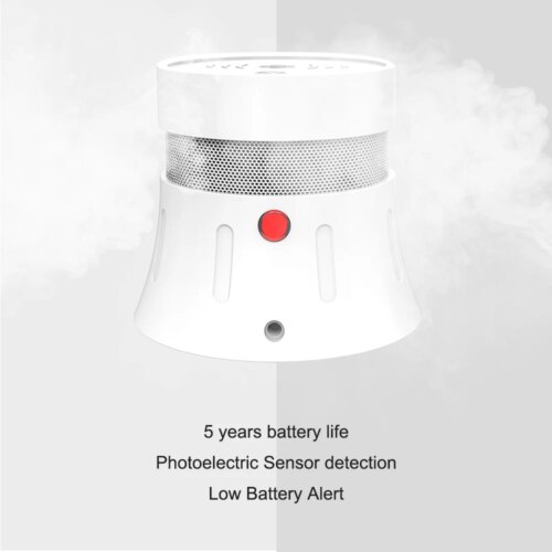 independent smoke detector for home security reliable fire and smoke alarm sensor with long battery life - Image 4
