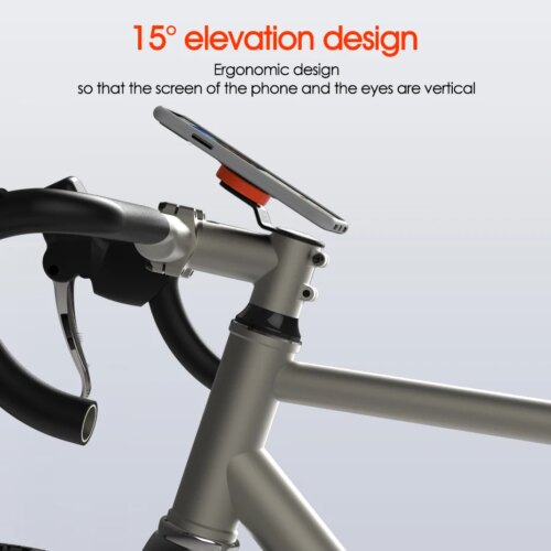 outdoor motorcycle phone holder for bicycle gps navigation with safety protection and quick release - Image 5