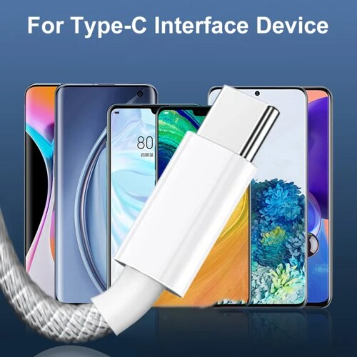 super fast 6a 120w usb type c charging cable for iphone 16 pro max mobile device 2m and 1m options - Image 4