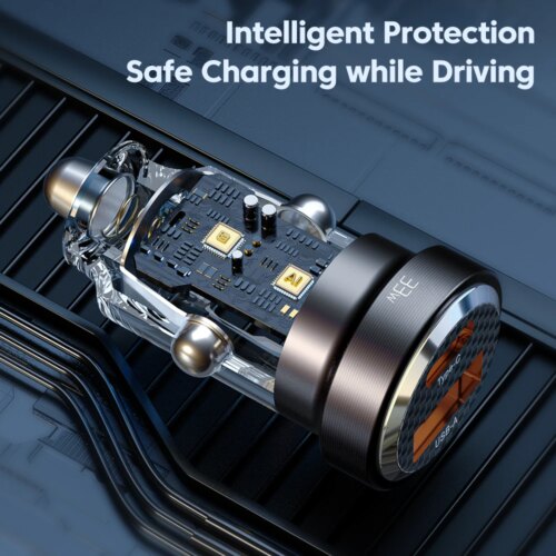 33w usb c car charger quick charge pd 30 compatible with iphone huawei samsung and xiaomi - Image 6