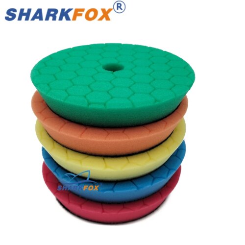versatile foam polishing pad set for car buffing includes 3 inch 5 inch and 6 inch options - Image 7