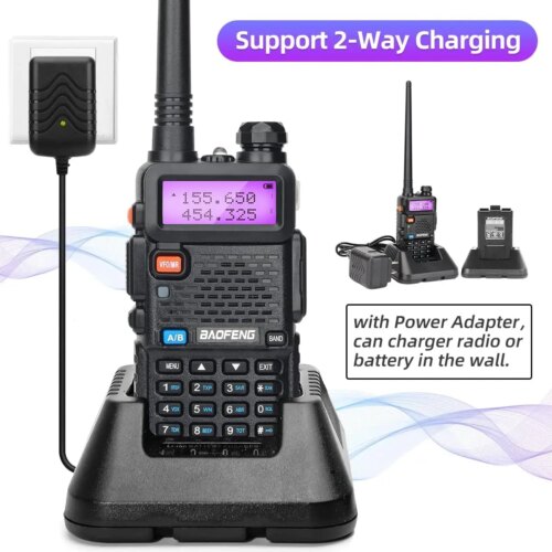 high power portable dual band walkie talkie long range two way radio with 128 channels - Image 7