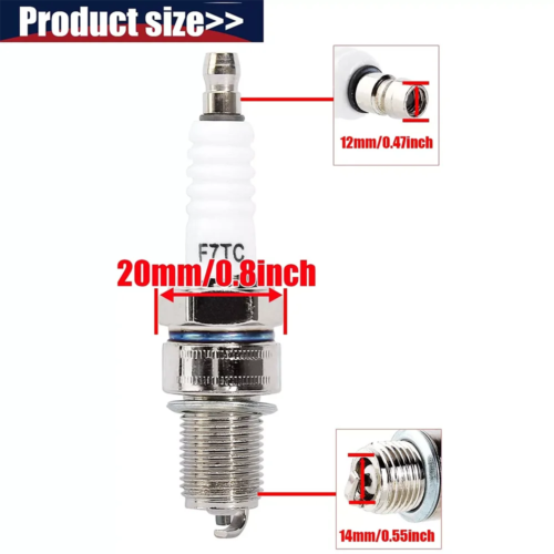 f7tc spark plug for honda gx engines lawnmowers generators rototillers and go karts 5pcs pack - Image 3