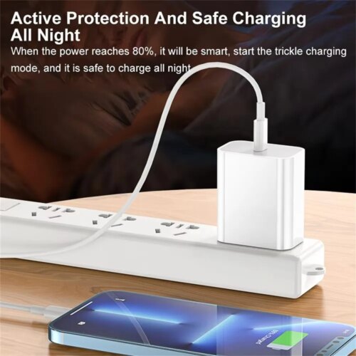 fast charging usb c cable for iphone 35w pd quick charger data cable 2m 3m length options - Image 6