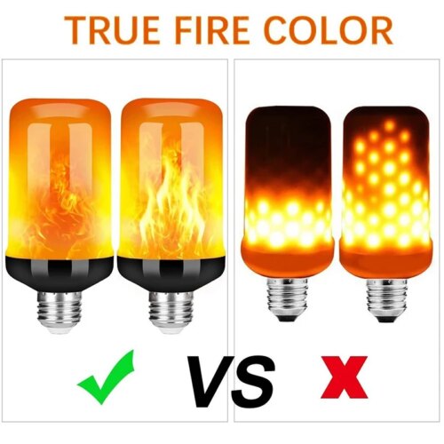 creative led flame lamp with flickering effect for home decor ideal for living room ambiance - Image 5