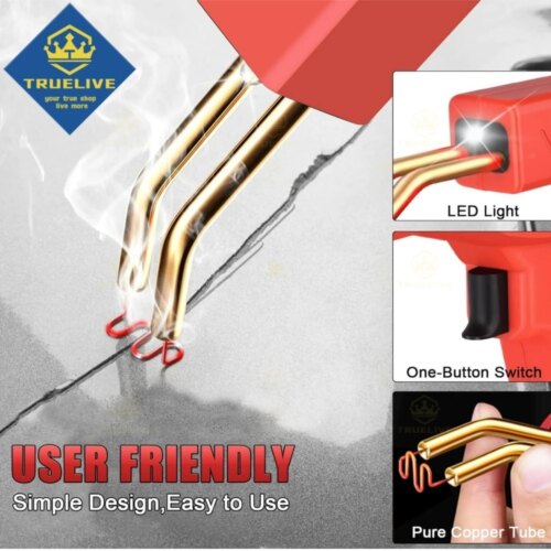 hot stapler plastic welding machine car bumper repair kit 3000pcs staples soldering solution - Image 6