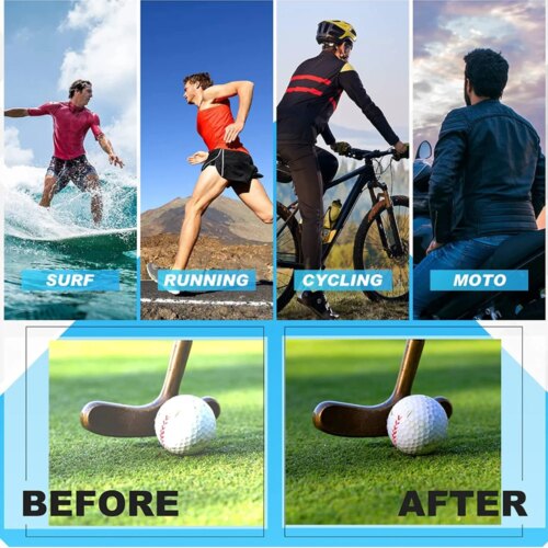 2023 High Definition Polarized Sunglasses for Men Women Outdoor Sport Fishing Sun Glasses UV400 Protection Driving Eyeglasses - Image 3