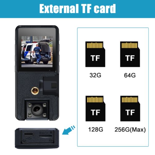 compact 1080p hd mini action camera with 180 degree rotation for sports and car use - Image 5