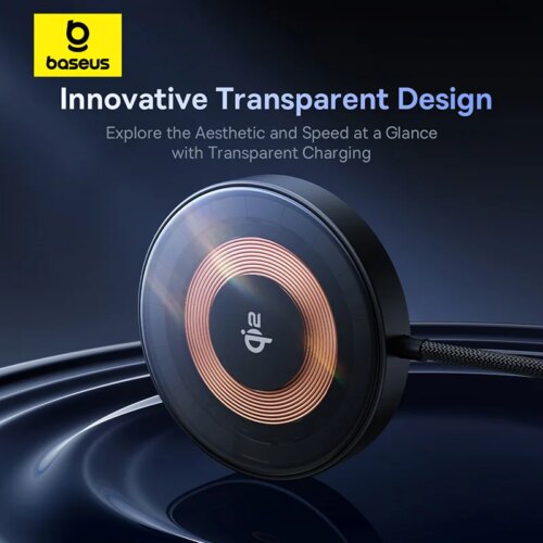 magnetic wireless charger 15w fast charging with built-in stand for iphone 16 15 14 13 pro max - Image 4